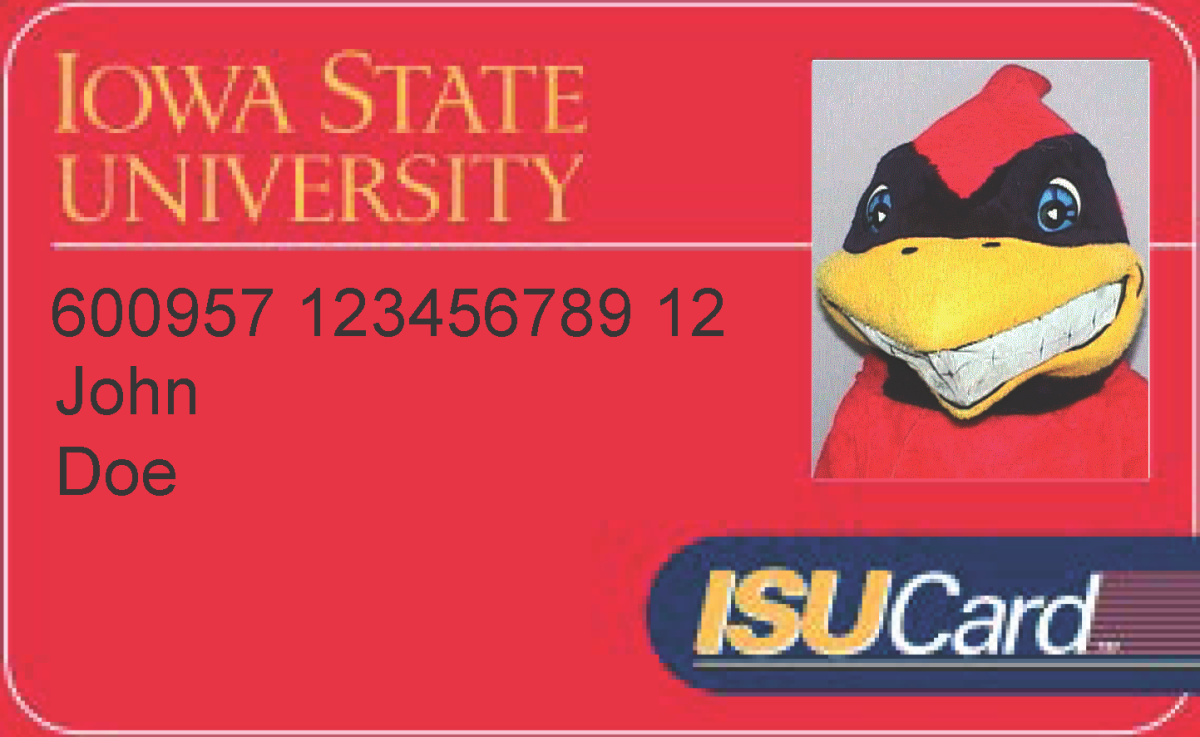 Front ISU Card